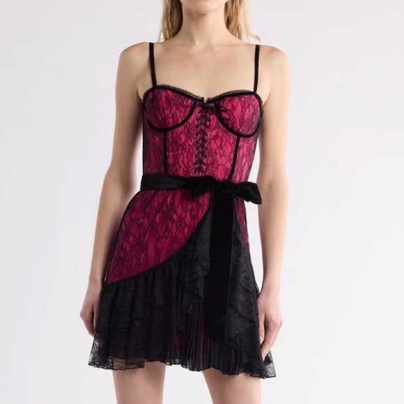 Alice + Olivia Chantil Corset Dress - Picture 6 of 6
